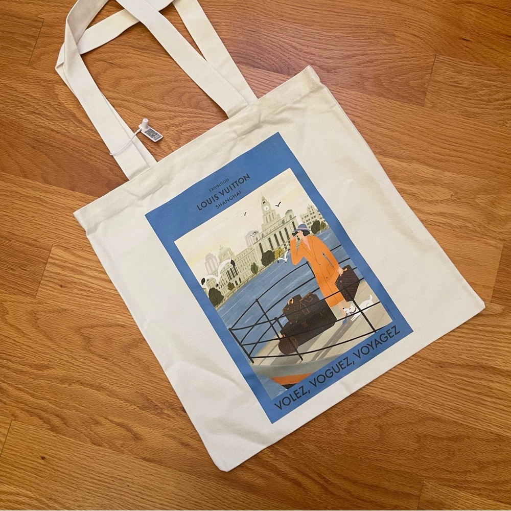 LV Canvas Tote Bag - Limited Edition